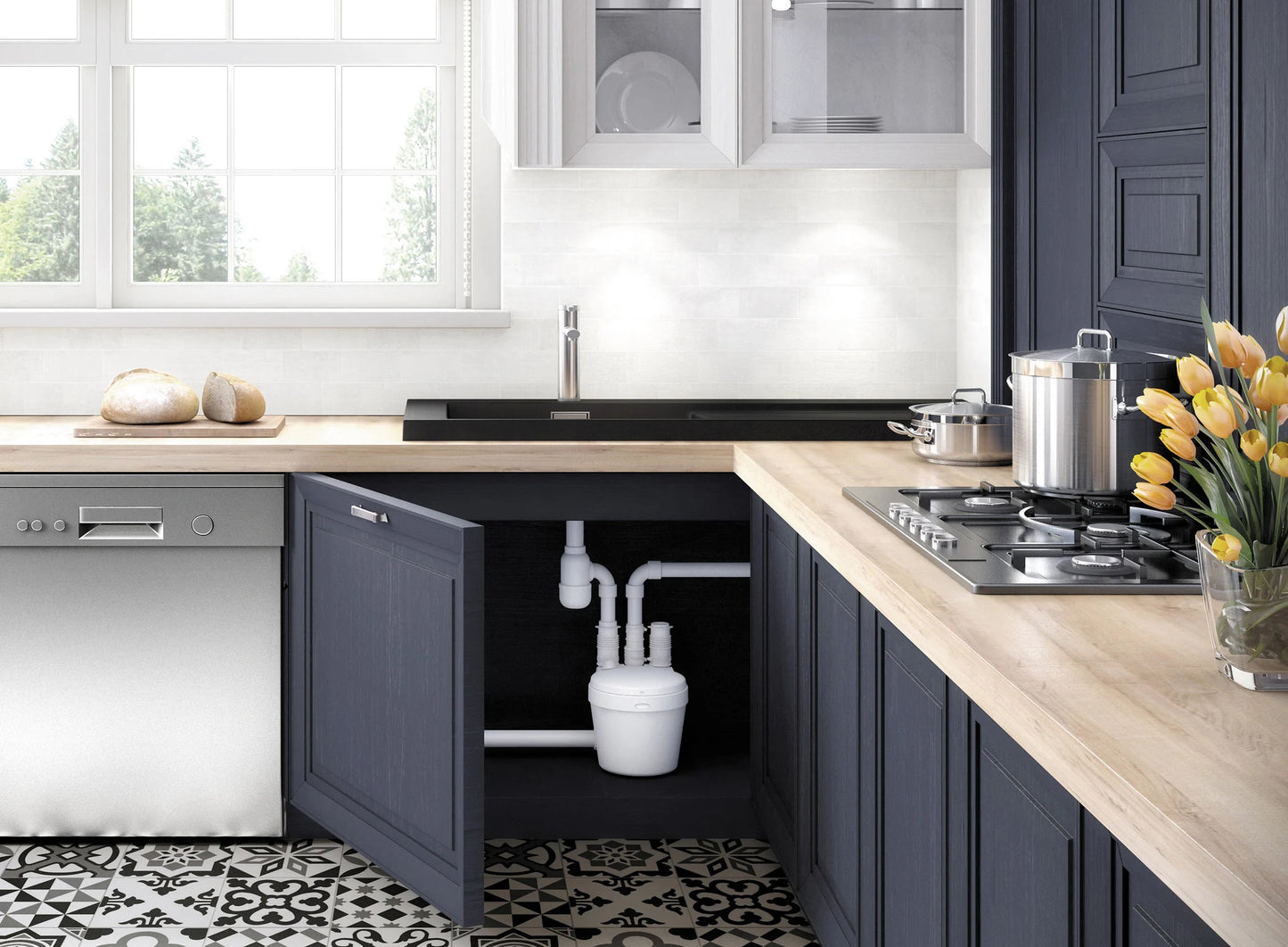 Sani-Lift - Hot Water