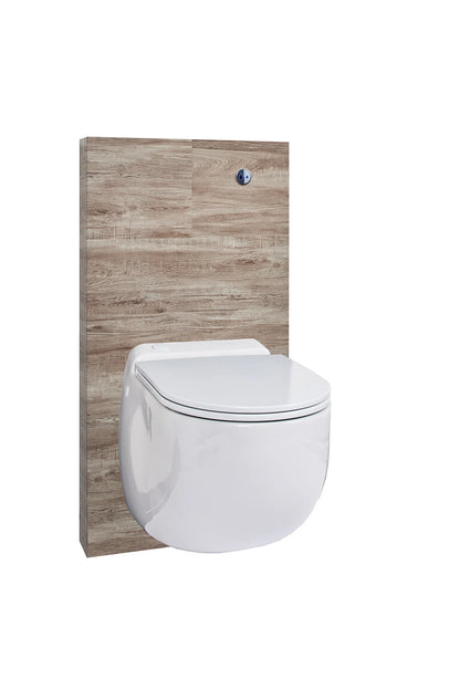 WC broyeur Sani-Wand Plus Design - Chêne naturel