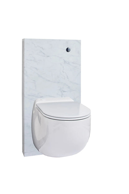 WC broyeur Sani-Wand Plus Design - Marbre blanc